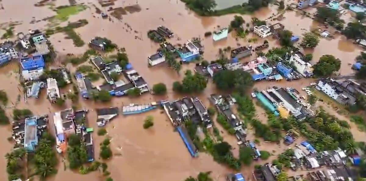 Cyclone Arnab Floods Ganjam: 150,000 Marooned as Rushikulya River Breaches Embankment